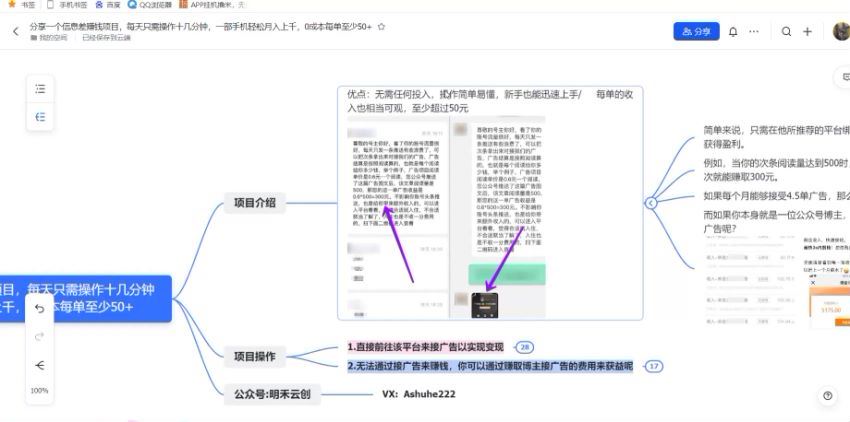 分享一个信息差赚钱项目，小白轻松上手，0成本每单至少50+(129.49M) 百度网盘分享