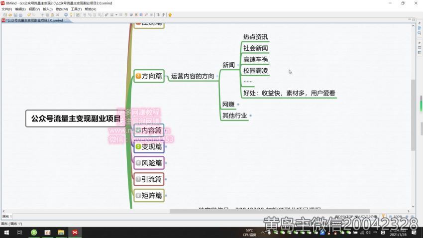 黄岛主流量主矩阵变现副业项目2.0，新手零粉丝也可月入3000-5000(1.58G) 百度网盘分享