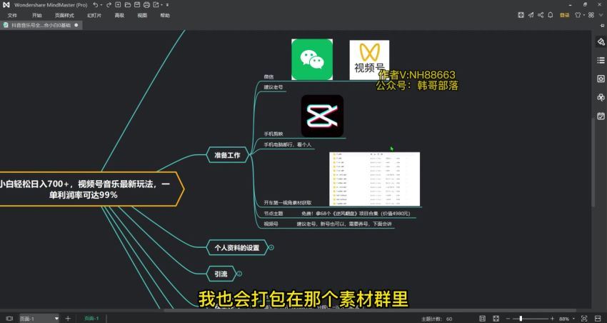 一天日入300+,VX音乐最新玩法，一单利润率可达99%(587.92M) 百度网盘分享