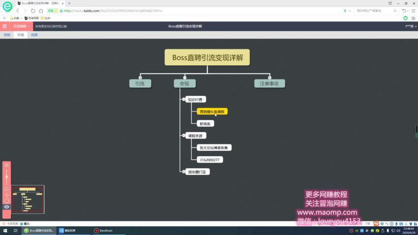 王半圈：Boss直聘引流变现详解​(76.14M) 百度网盘分享