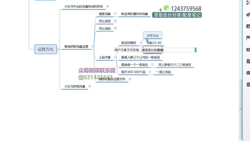 小红书电商变现项目(525.26M) 百度网盘分享